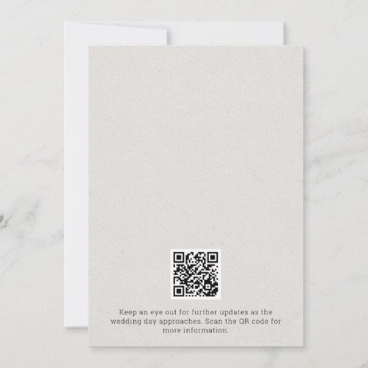 懐かしい新聞結婚式の日付を保存 招待状 (裏面)