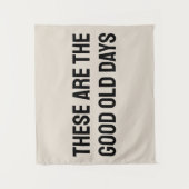 懐かしい時代のタン・ボーイ・ルーム 遊び部屋 乳児用壁 タペストリー (正面)