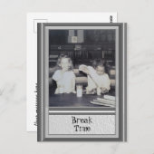 懐かしい時代 ポストカード (正面/裏面)