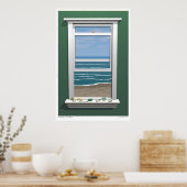 懐かしい窓 ポスター (キッチン)