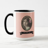 懐かしい美少女マグカップ マグカップ (左)