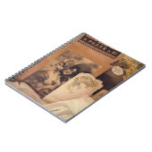 懐かしい魅力：ヴィンテージロシアのポートレート。 ノートブック (左側)