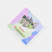 懐かしい90年代のレトロ誕生会に戻る スタンダードランチョンナプキン (角)