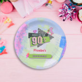 懐かしい90年代のレトロ誕生会に戻る ペーパープレート