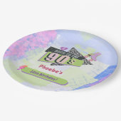 懐かしい90年代のレトロ誕生会に戻る ペーパープレート (アングル)