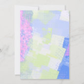 懐かしい90年代のレトロ誕生会に戻る 招待状 (裏面)