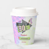 懐かしい90年代のレトロ誕生会に戻る 紙コップ (正面)