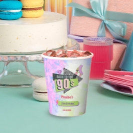 懐かしい90年代のレトロ誕生会に戻る 紙コップ