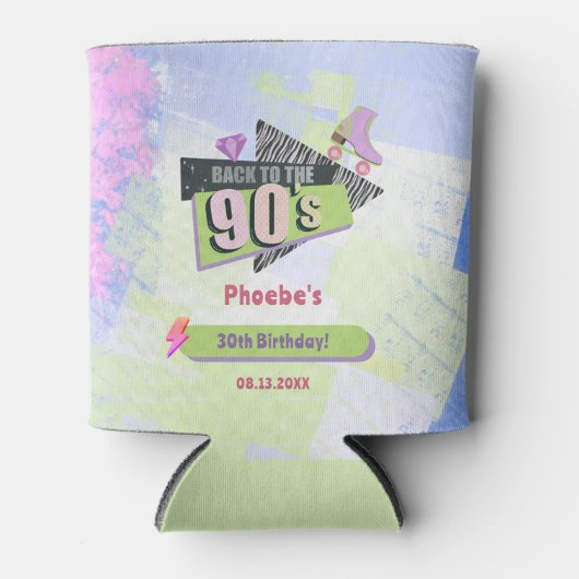 懐かしい90年代のレトロ誕生会に戻る 缶クーラー (正面)