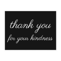 懐かしい「ご親切にありがとう」ポストカード