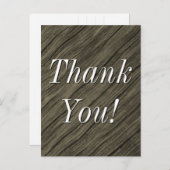 懐かしい ヴィンテージ「ありがとう！」ポストカード ポストカード (正面/裏面)