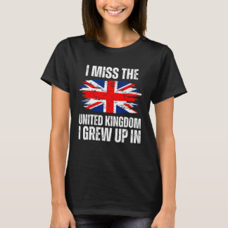 懐かしのイギリス イングランドで育った私 UK Tシャツ