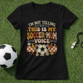 「懐かしのサッカーママボイスゲームデー」 Tシャツ