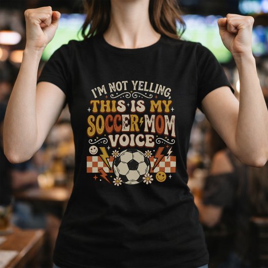 「懐かしのサッカーママボイスゲームデー」 Tシャツ