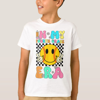 懐かしのソフトな小学4年生時代 レトロな笑顔 はじめての Tシャツ