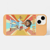 懐かしの時代を取り戻せ iPhoneケース (裏面横)