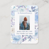 懐の形見ハミングバード 名刺 (正面)