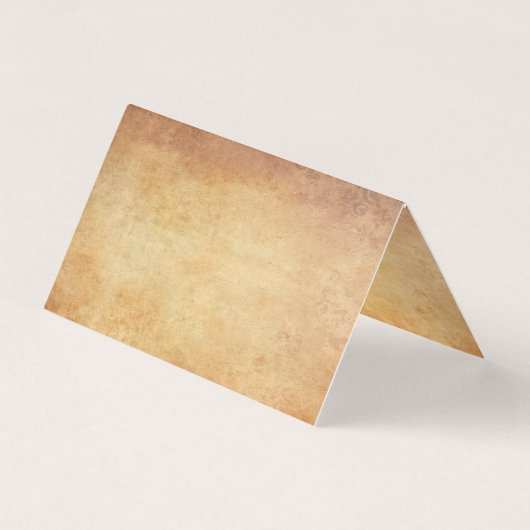 懐エレガントかしい古い紙ルックプロフェッショナルクール 名刺 (裏面)