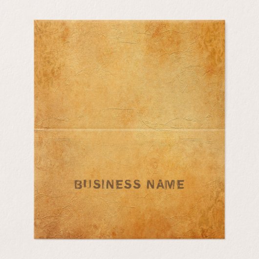 懐エレガントかしい古い紙ルック動揺して文字 名刺 (外部フラット)