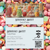 懐カラフルかしい菓子店 名刺