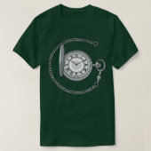 懐中時計 Tシャツ (デザイン正面)