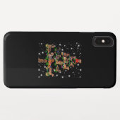 懐中電灯で覆われたダシュントのクリスマスツリー Case-Mate iPhoneケース (裏面(横))