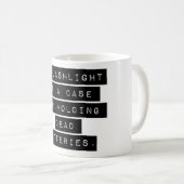 懐中電灯は事件だ コーヒーマグカップ (正面右)