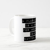 懐中電灯は事件だ コーヒーマグカップ (正面左)
