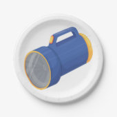 懐中電灯 ペーパープレート (正面)