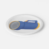 懐中電灯 ペーパープレート (アングル)