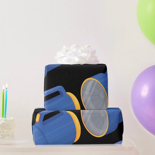 懐中電灯 ラッピングペーパー