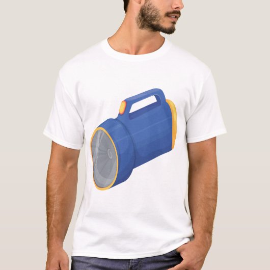 懐中電灯 Tシャツ (正面)