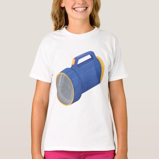 懐中電灯 Tシャツ (正面)