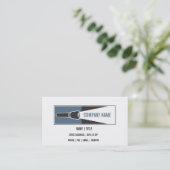 懐中電燈のカスタマイズ可能な名刺のテンプレート 名刺 (スタンド正面)