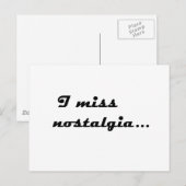 懐恋しく思痛 ポストカード (正面/裏面)