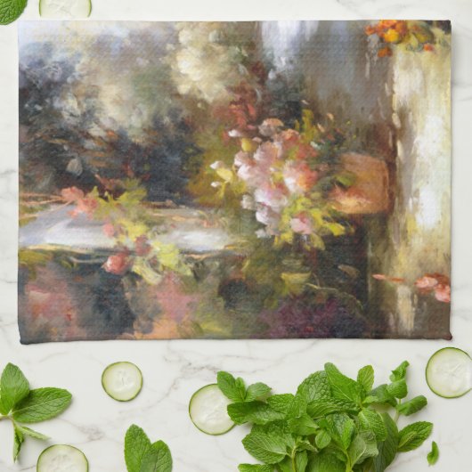 懐旧の情I キッチンタオル (折り畳み)