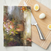 懐旧の情I キッチンタオル (四つ折り)