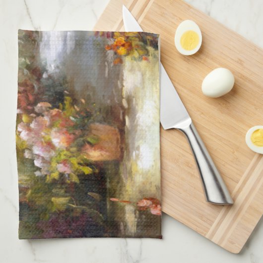 懐旧の情I キッチンタオル (四つ折り)