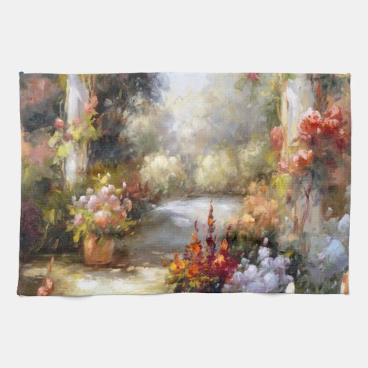 懐旧の情I キッチンタオル (横)