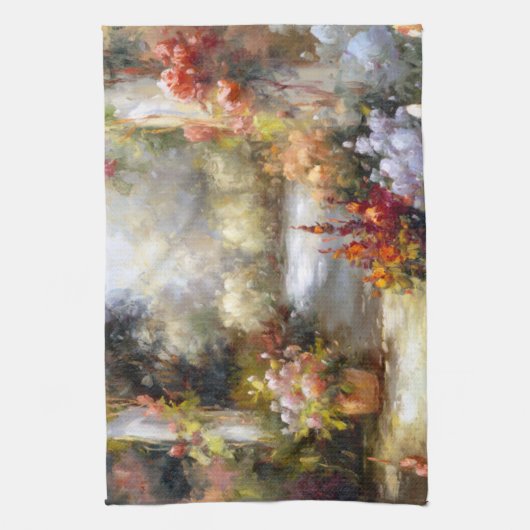 懐旧の情I キッチンタオル (縦)