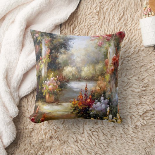 懐旧の情I クッション (ブランケット)