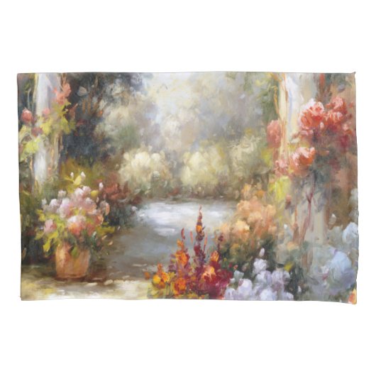 懐旧の情I 枕カバー (正面左)