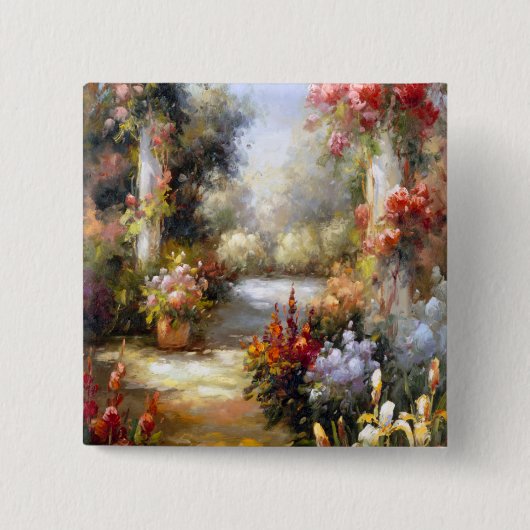 懐旧の情I 缶バッジ (正面)