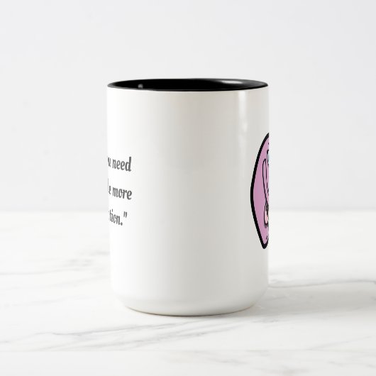 懐疑的なCorbin 15のoz。 マグ (中央)