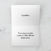 **懐結婚**の思い出 カード (内部)