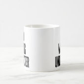 懸命に働く引受人 コーヒーマグカップ (中央)