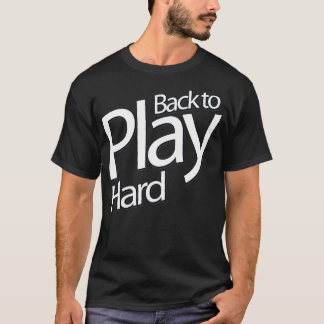 懸命に戻遊る Tシャツ