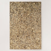 懸命のいたずらジョークの木のチップ背景 ジグソーパズル (縦)