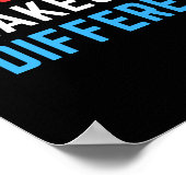 懸命の仕事が違う。 ポスター (角)