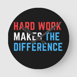 懸命の仕事が違う。 ラウンド壁時計